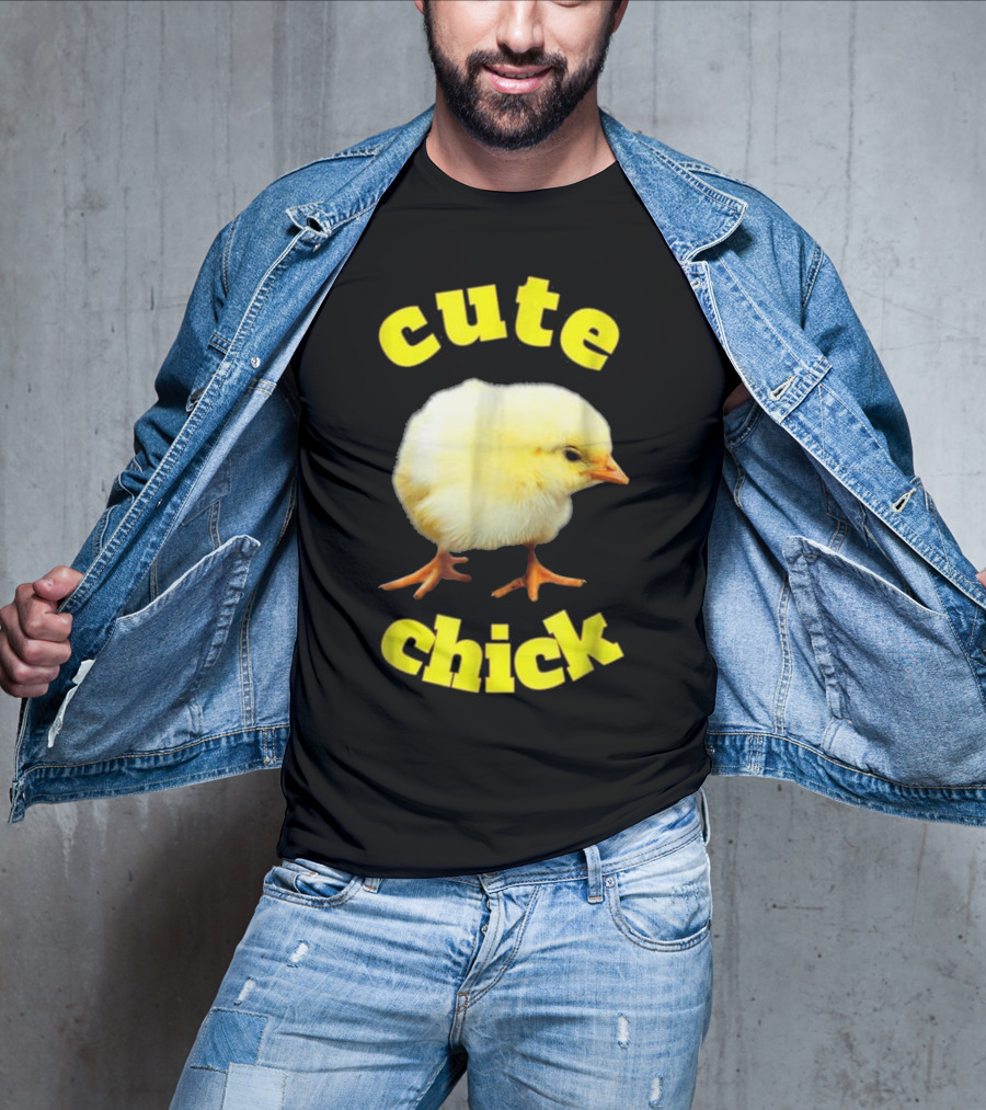Cute Chick Fluffy Baby Chicken T-Shirt