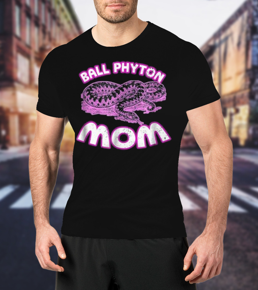 Ball Phyton Mom Snake T-Shirt