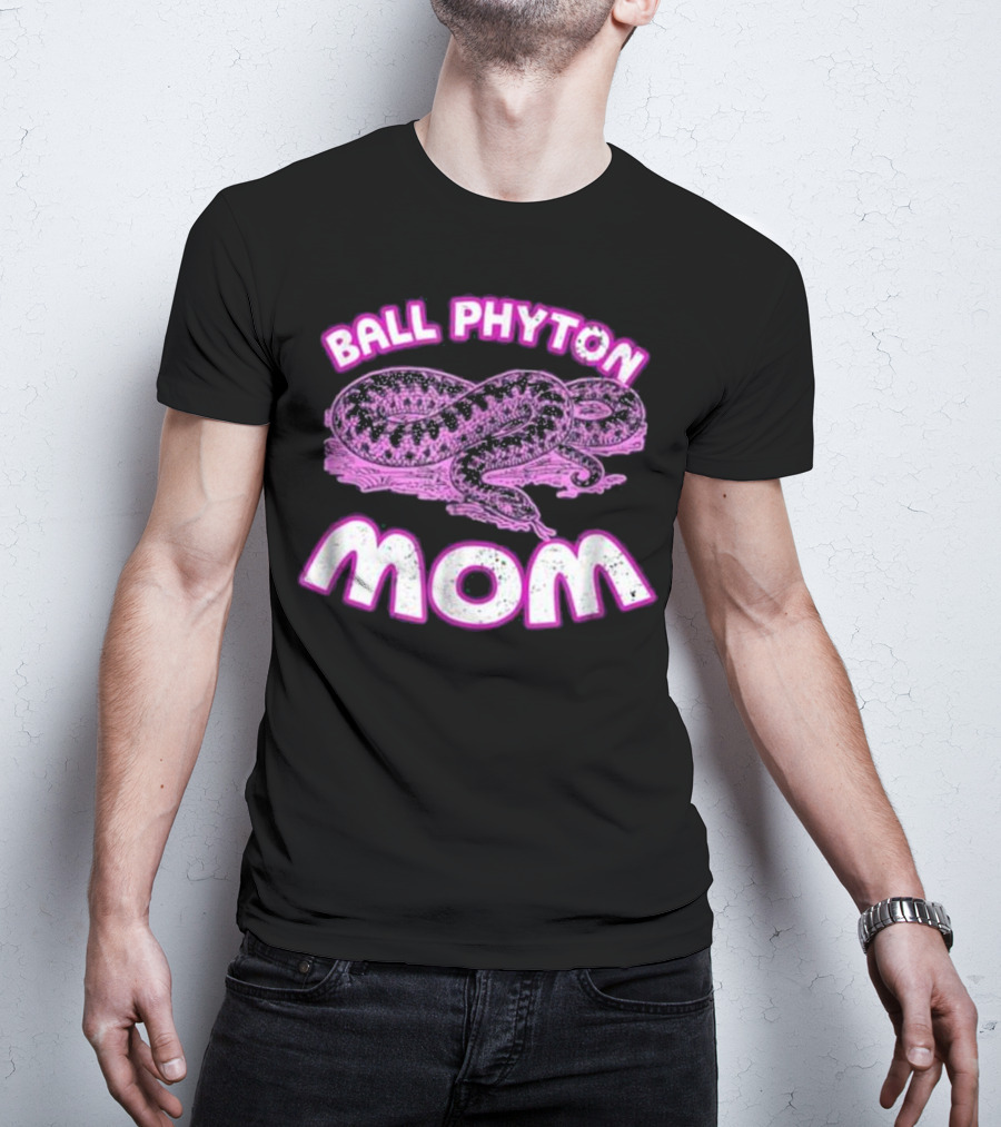 Ball Phyton Mom Snake T-Shirt