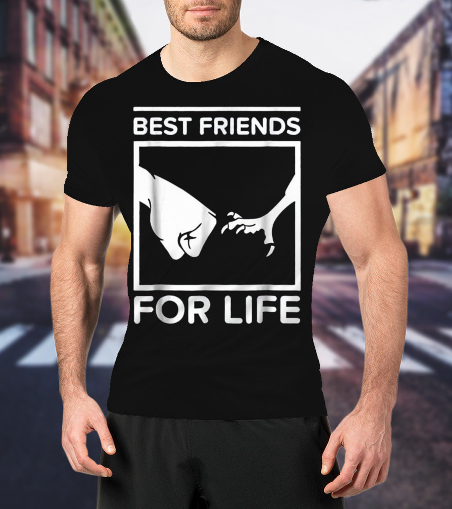 Best Friends For Life Bird Fist Bump T-Shirt