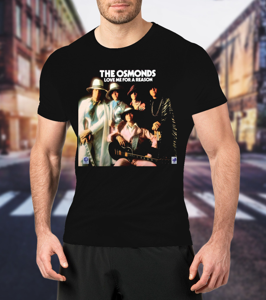 The Osmonds Love Me For A Reason Album Cover Vintage T-Shirt