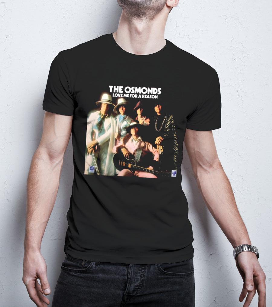 The Osmonds Love Me For A Reason Album Cover Vintage T-Shirt