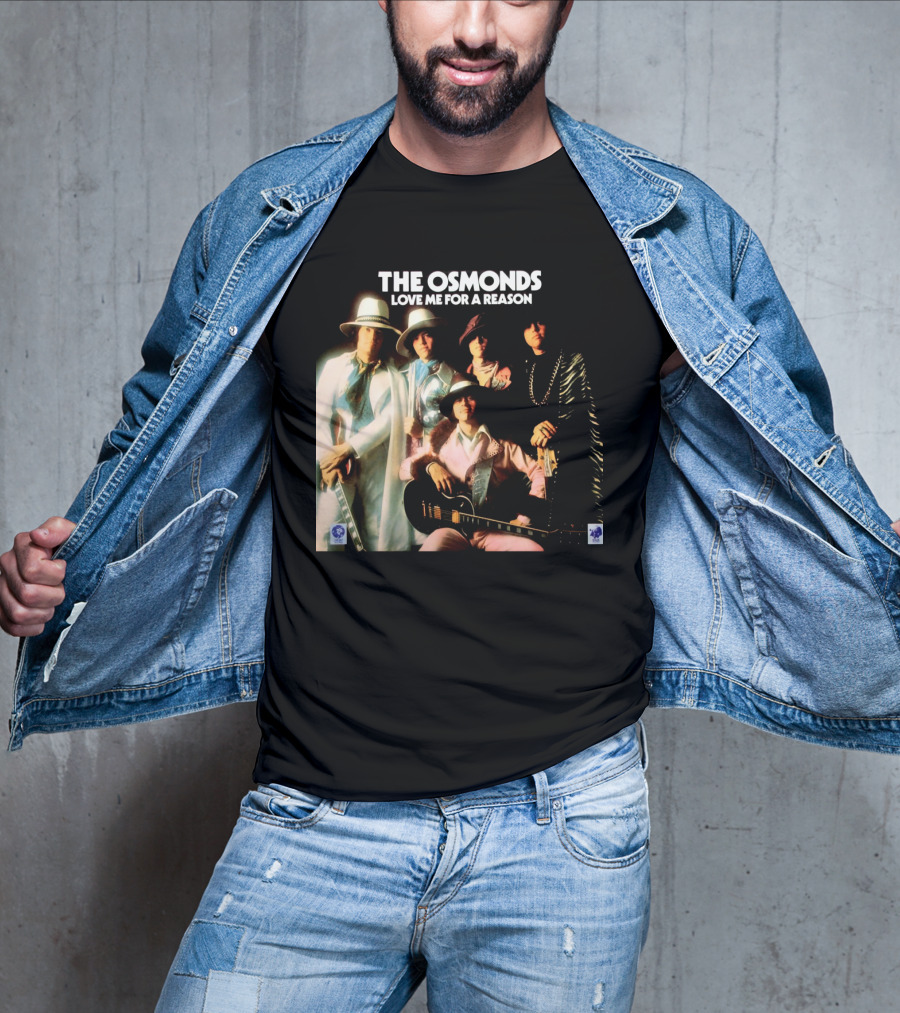 The Osmonds Love Me For A Reason Album Cover Vintage T-Shirt