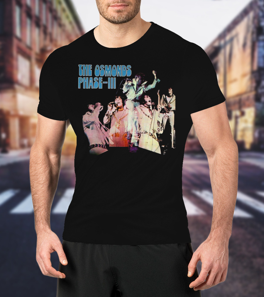 The Osmonds Phase III Concert Performance Montage T-Shirt