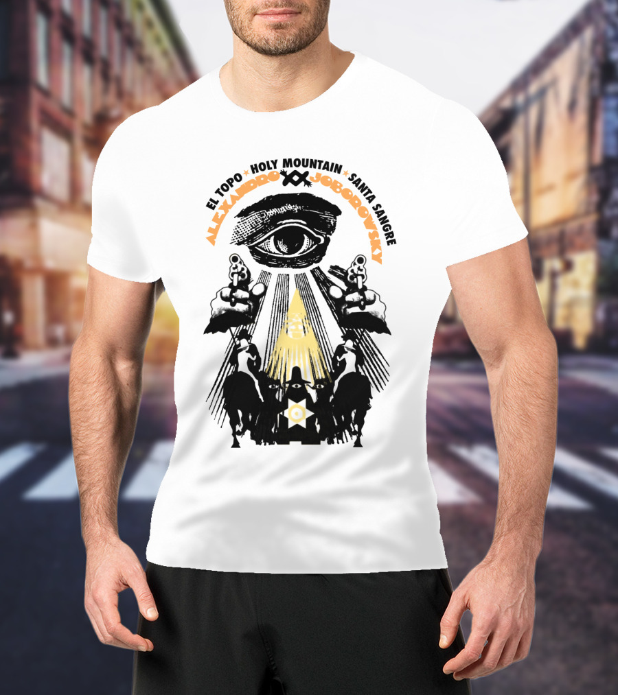 El Topo Holy Mountain Santa Sangre Alejandro Jodorowsky Eye Symbolism T-Shirt