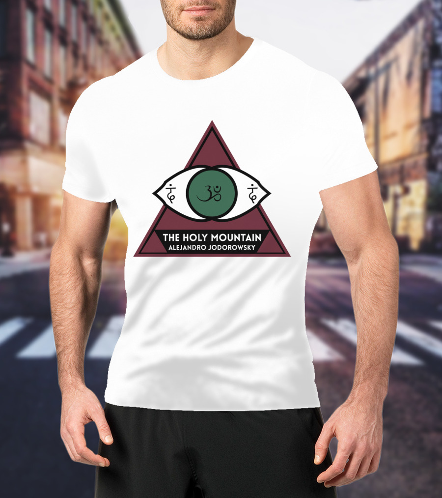 The Holy Mountain Alejandro Jodorowsky Eye Symbol Om Triangle T-Shirt
