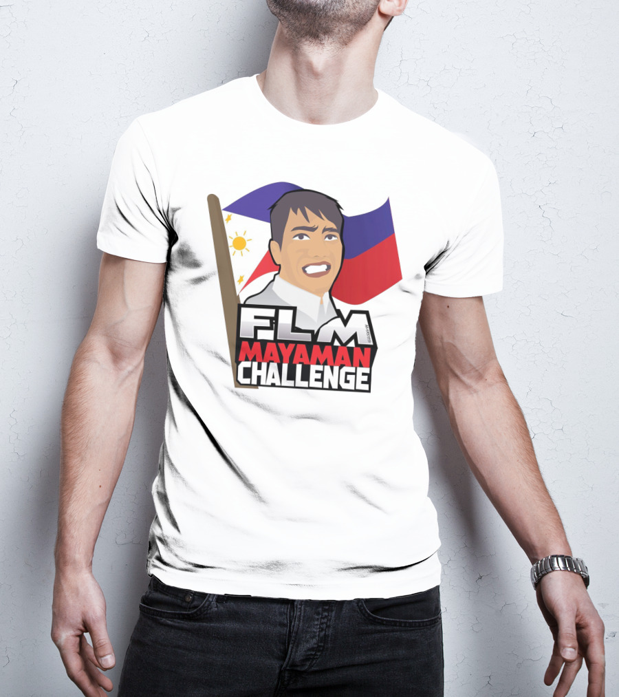 FLM Mayaman Challenge With Philippine Flag T-Shirt