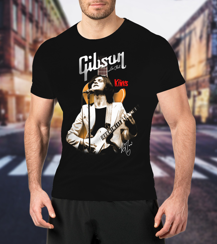 Gibson Les Paul The Kinks Guitarist Signature T-Shirt