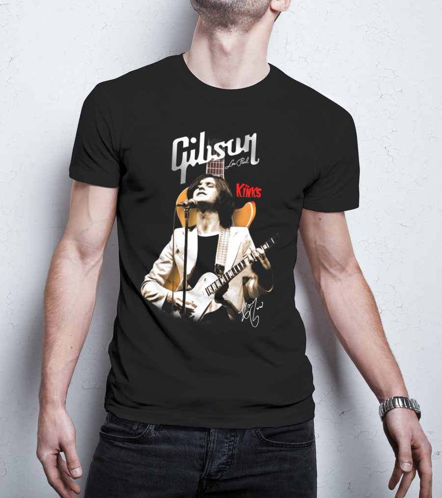 Gibson Les Paul The Kinks Guitarist Signature T-Shirt