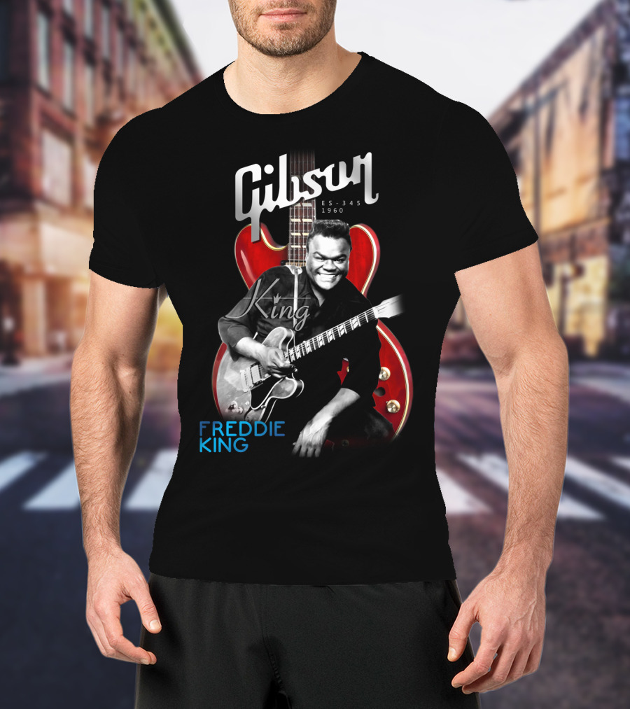 Gibson ES-345 1960 Freddie King Guitar T-Shirt