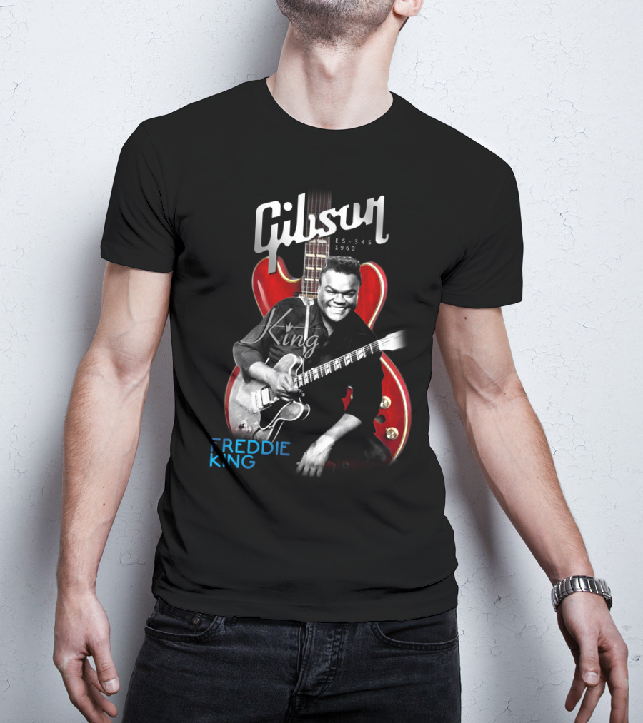 Gibson ES-345 1960 Freddie King Guitar T-Shirt