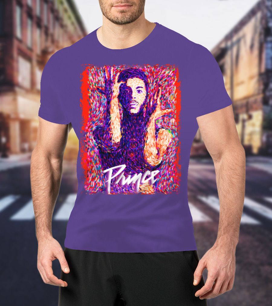 Prince Psychedelic Portrait T-Shirt