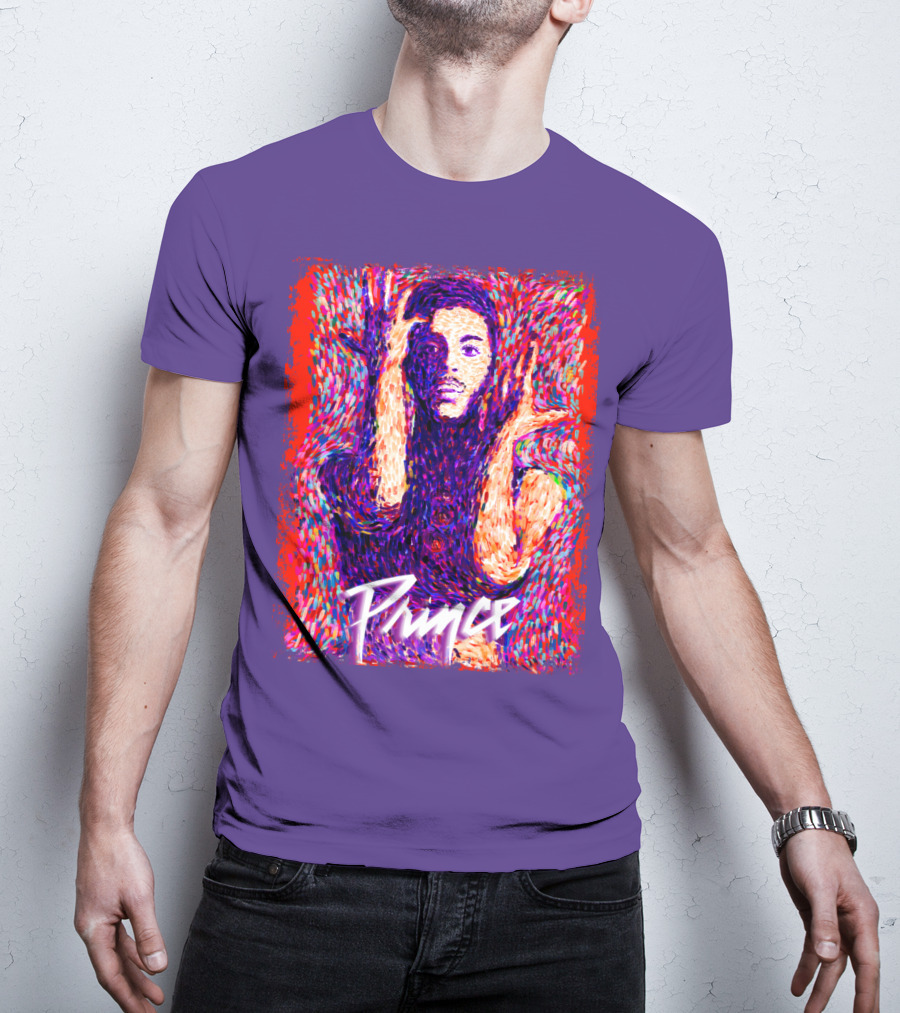 Prince Psychedelic Portrait T-Shirt