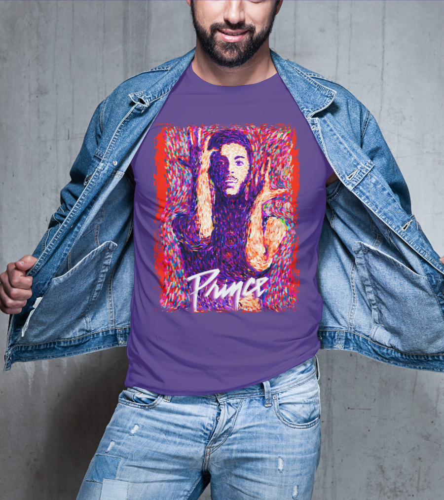 Prince Psychedelic Portrait T-Shirt