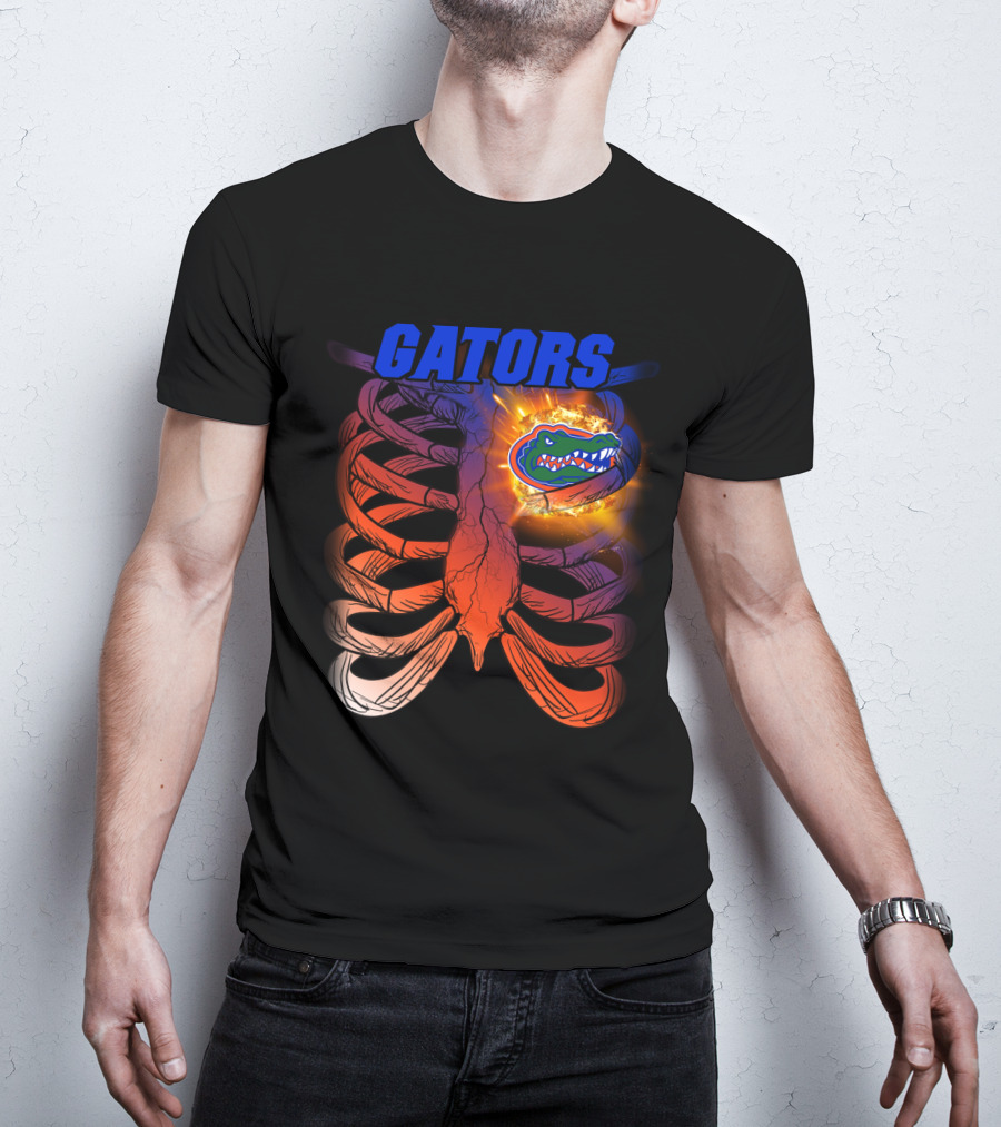 Gators Florida Gators Logo Ribcage T-Shirt