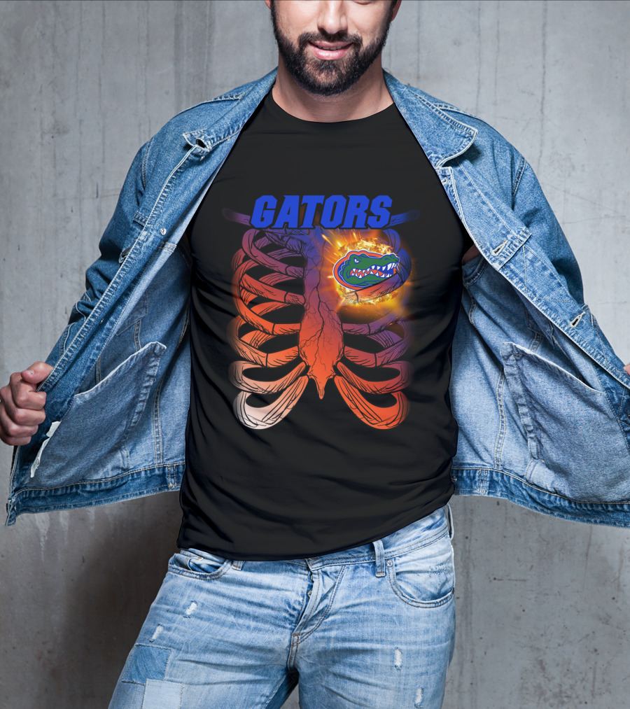 Gators Florida Gators Logo Ribcage T-Shirt