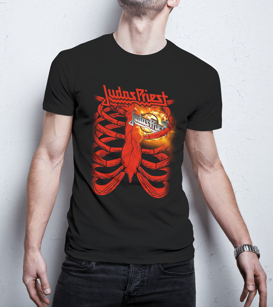 Judas Priest Ribcage Explosive T-Shirt