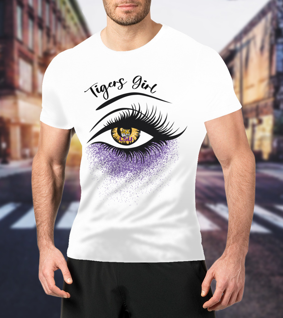 LSU Tigers Girl Eye T-Shirt