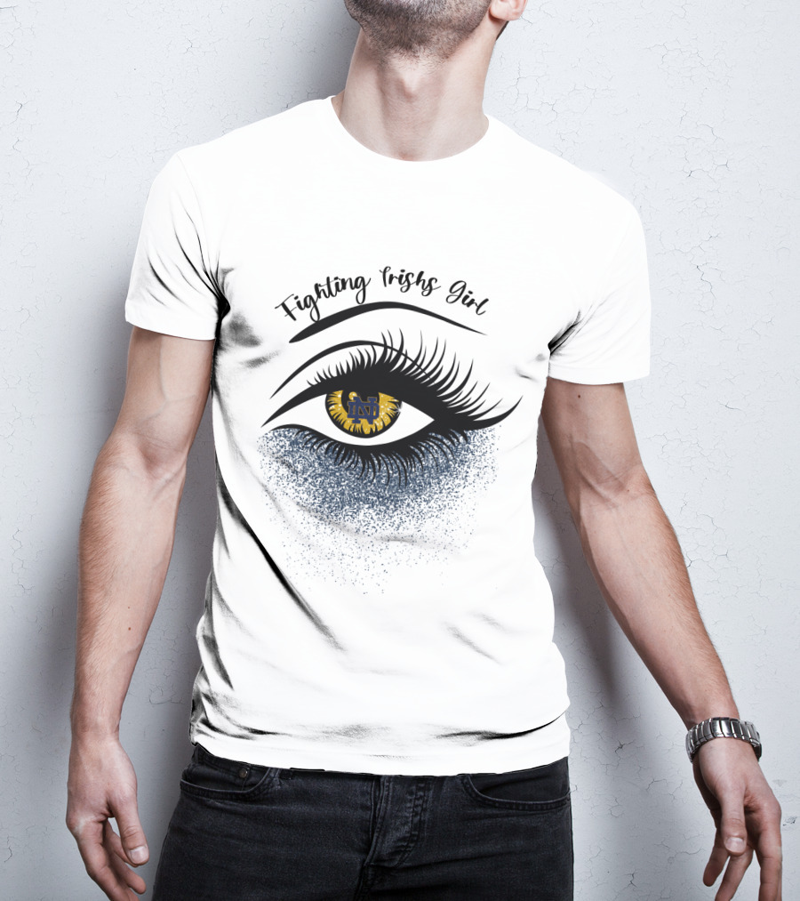 Fighting Irish Girl Notre Dame Eye T-Shirt