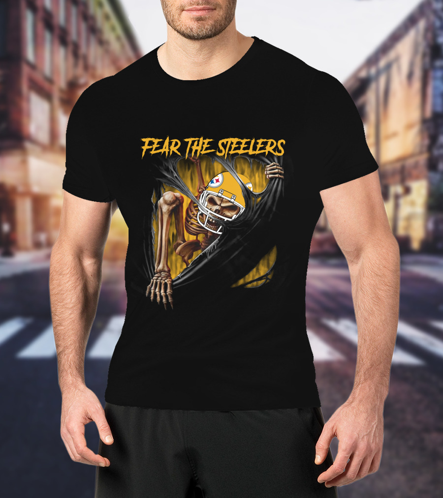 Fear The Steelers Pittsburgh 515NFL L1MTH T-Shirt