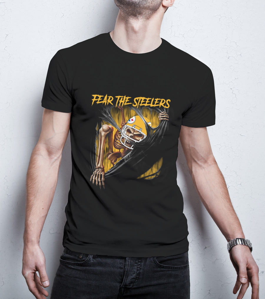 Fear The Steelers Pittsburgh 515NFL L1MTH T-Shirt