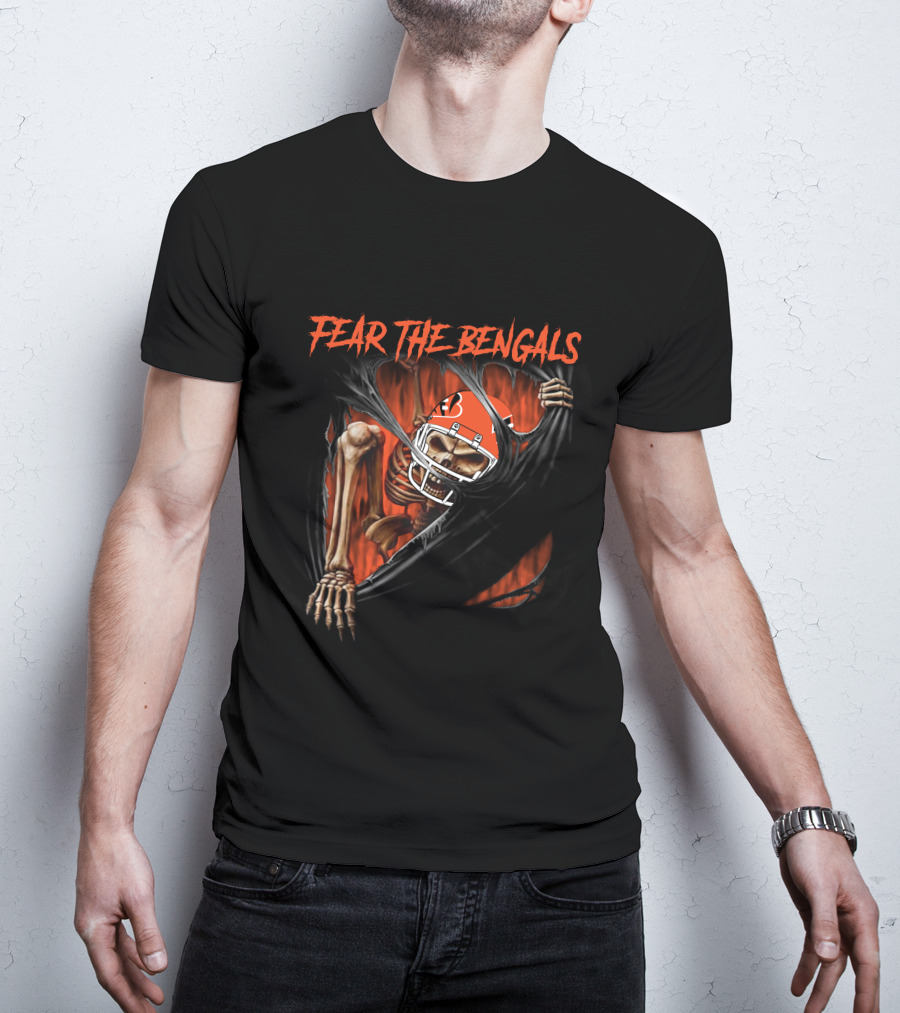 Fear The Bengals Cincinnati Bengals 515NFL L1MTH T-Shirt