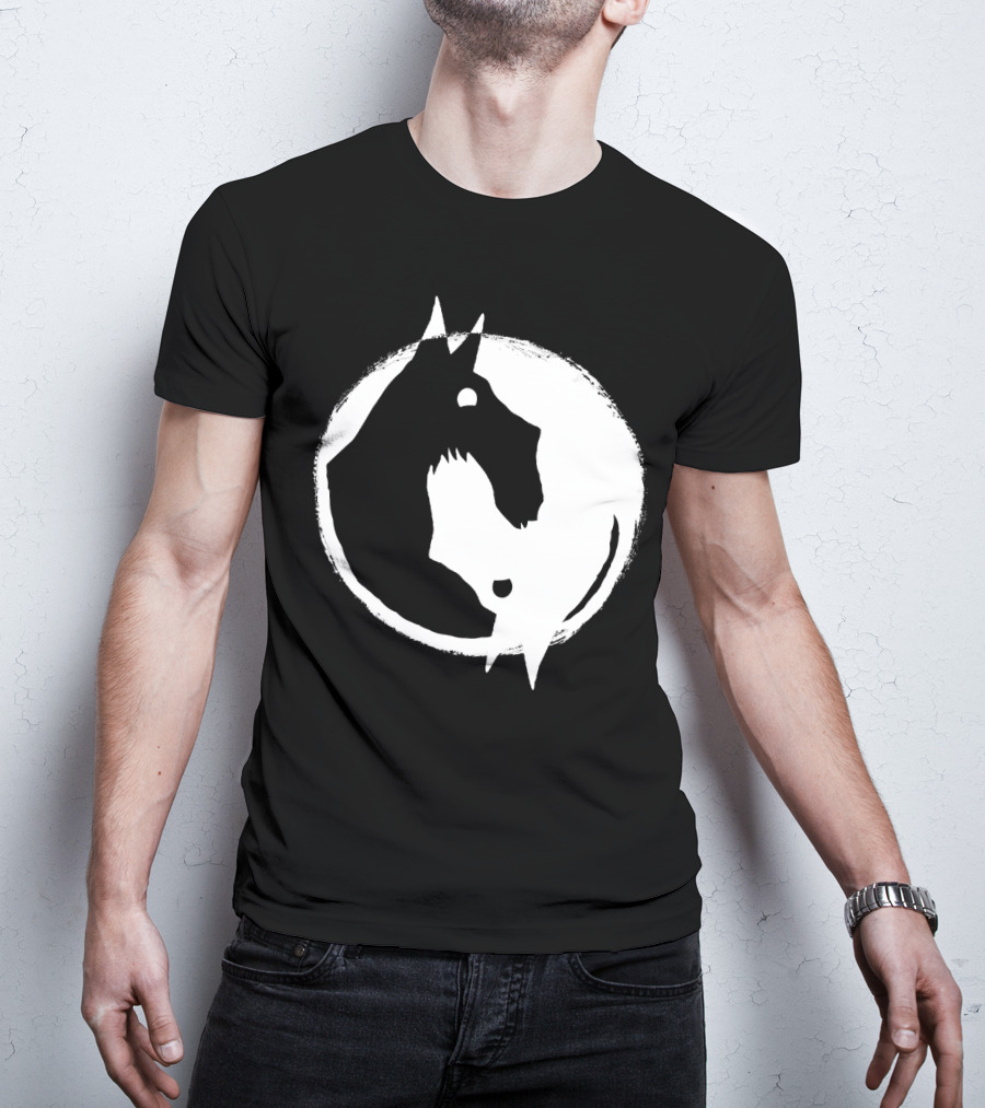 Yin Yang Dog Scottish Terrier T-Shirt