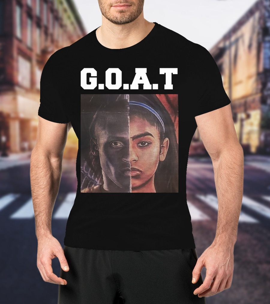 G.O.A.T Kobe Bryant Split Face T-Shirt
