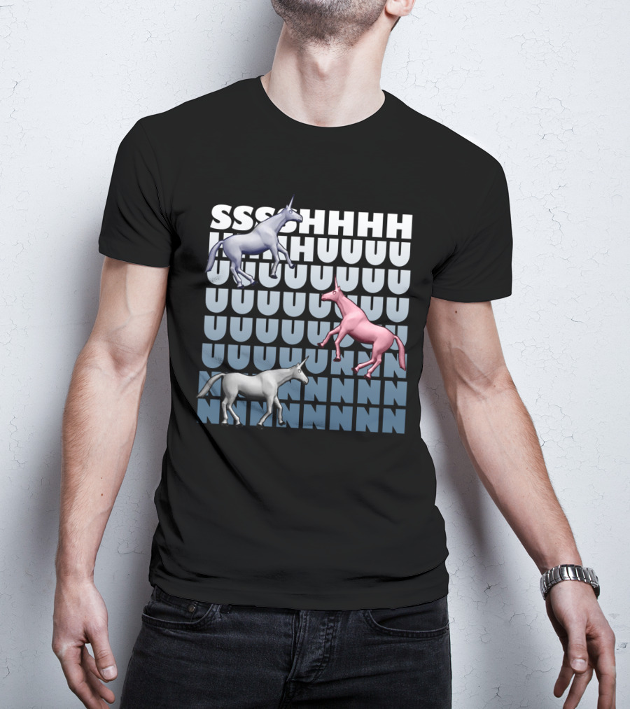 SHUN Unicorn SHHHUUUNN T-Shirt