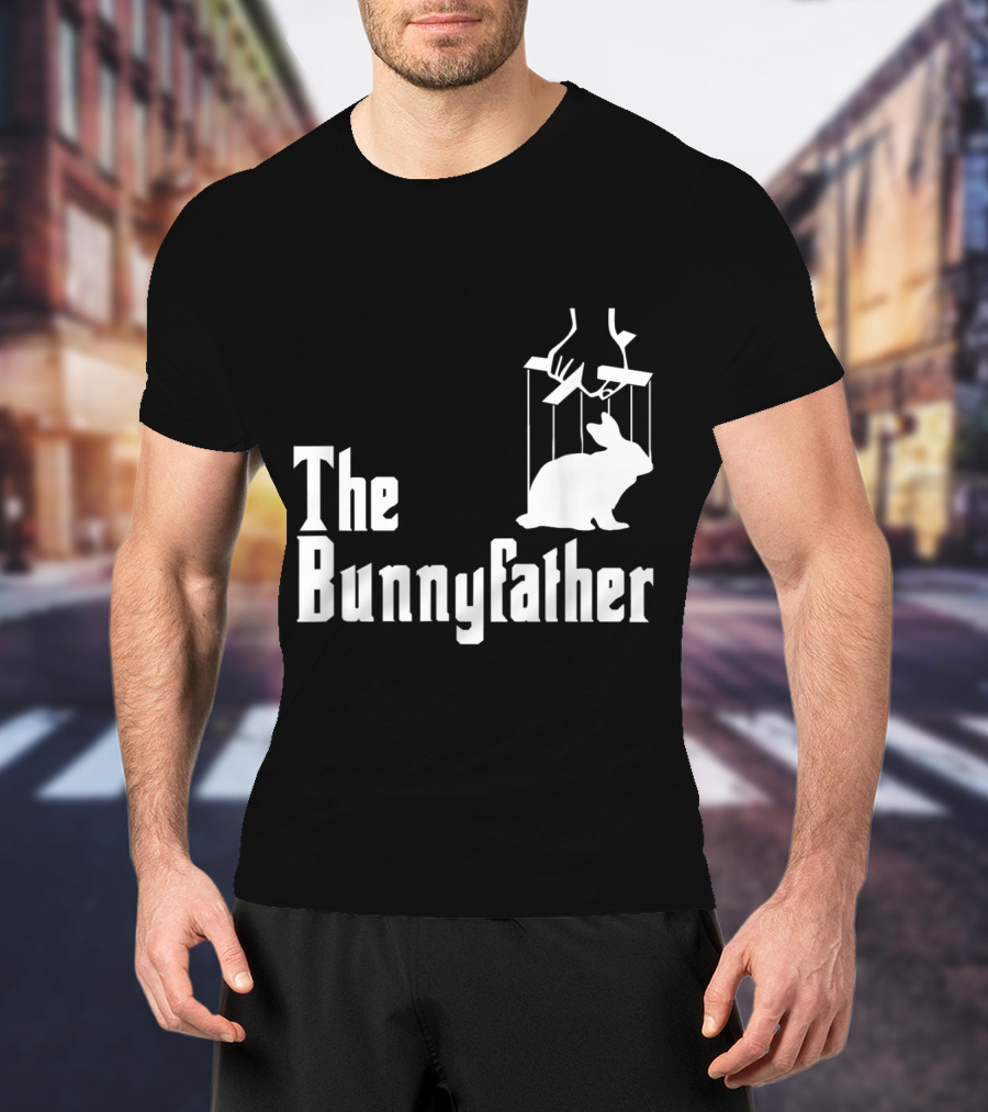 The Bunnyfather Funny Mens Rabbit T-Shirt