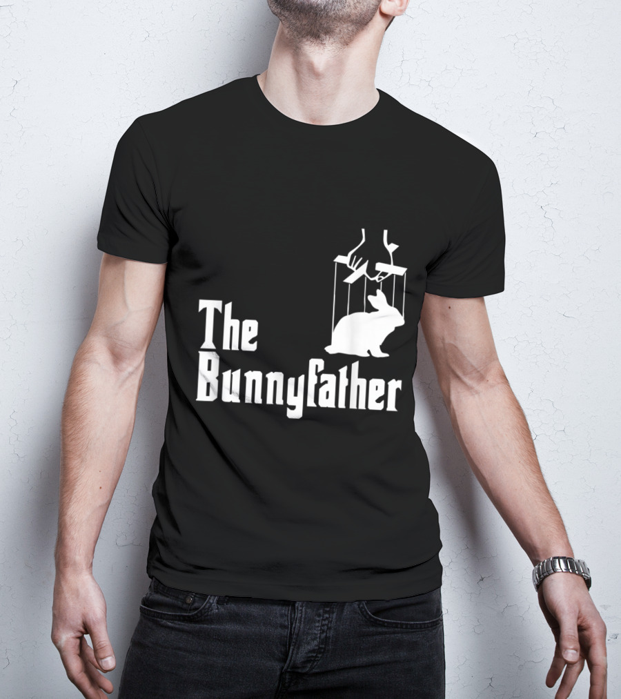The Bunnyfather Funny Mens Rabbit T-Shirt