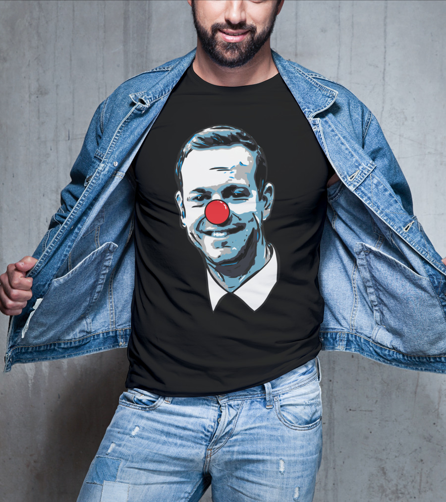 Assistant To The Commish Fraudmann Clown Nose Face T-Shirt