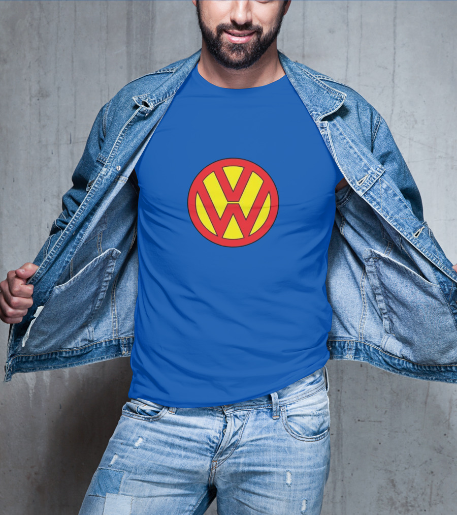 VW Superman Logo Mashup T-Shirt