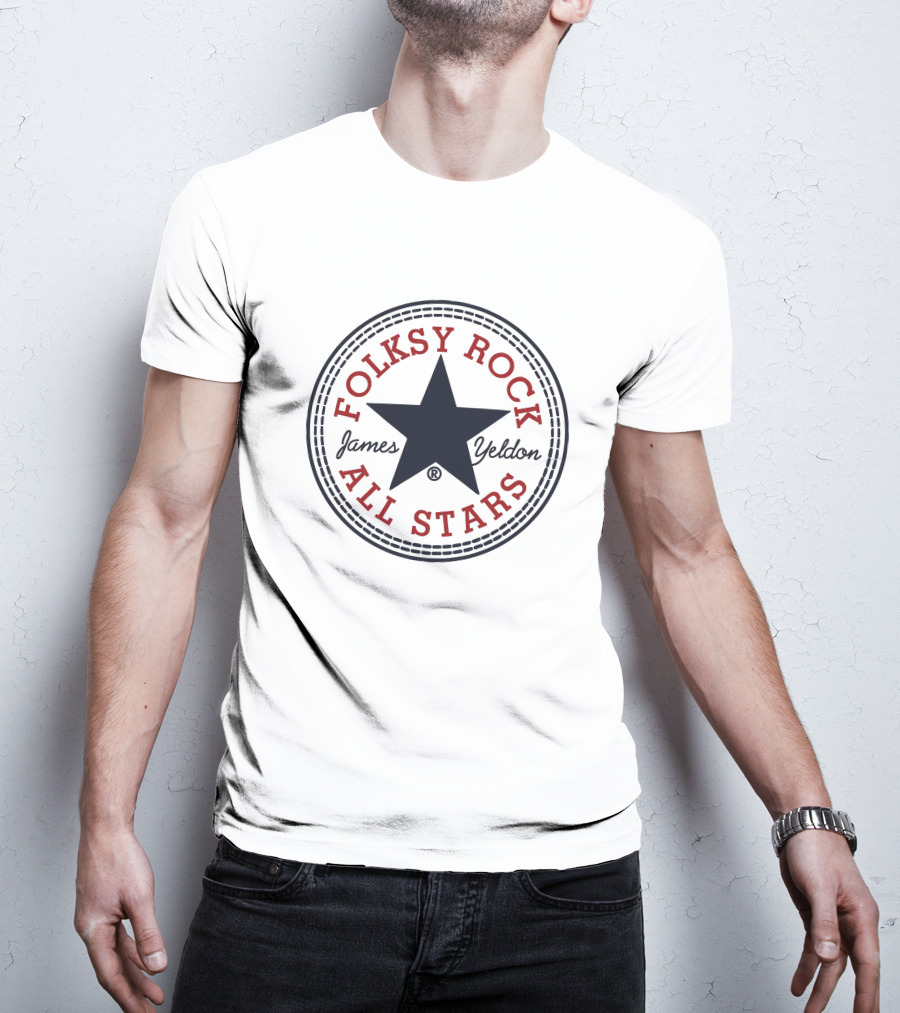 Converse Folksy Rock All Stars James Yeldon T-Shirt