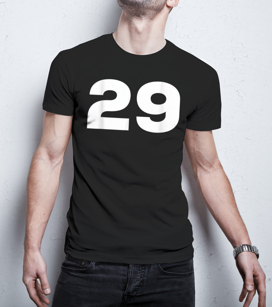 29 Number Jersey Style Sport Team Group Fan T-Shirt