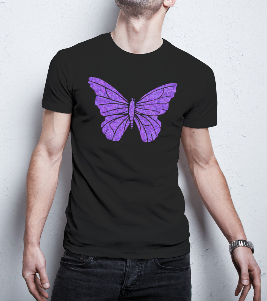 Butterfly Purple Lavender Wings T-Shirt