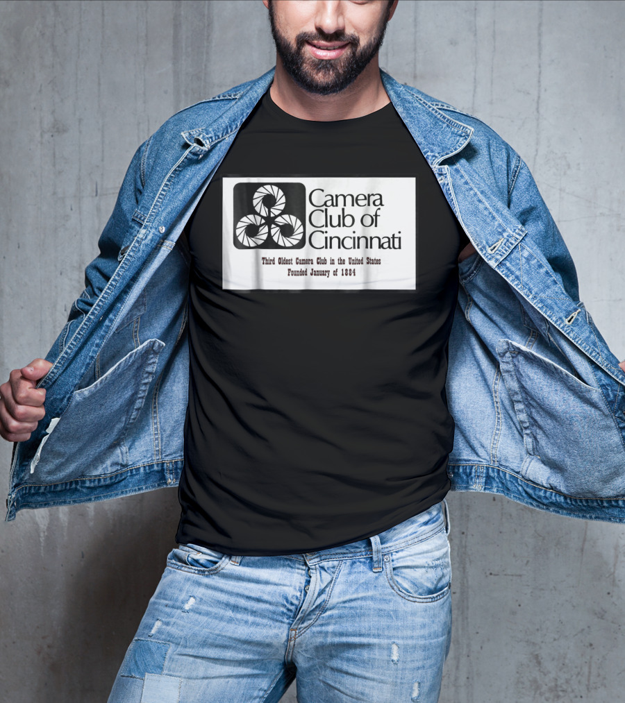 Camera Club Of Cincinnati Third Oldest Camera Club In The United States Founded January Of 1884 T-Shirt