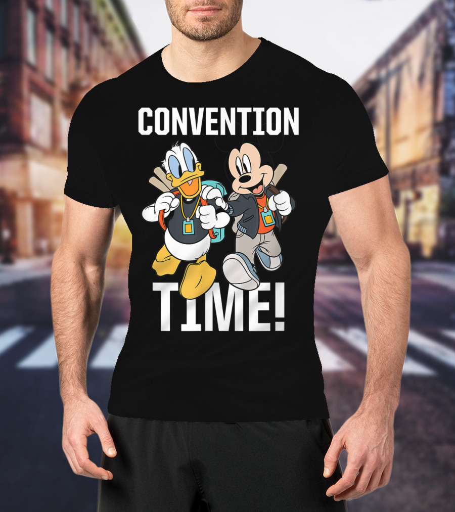 Convention Time Disney D23 Expo Mickey And Donald T-Shirt