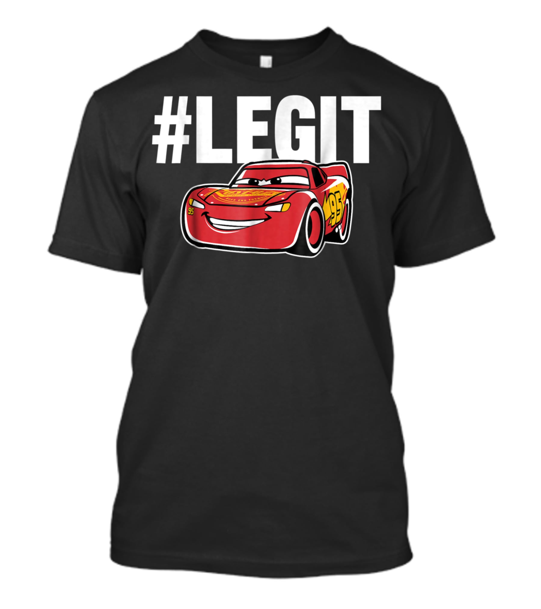 Legit Disney Pixar Cars 3 Lightning McQueen 95 T-Shirt