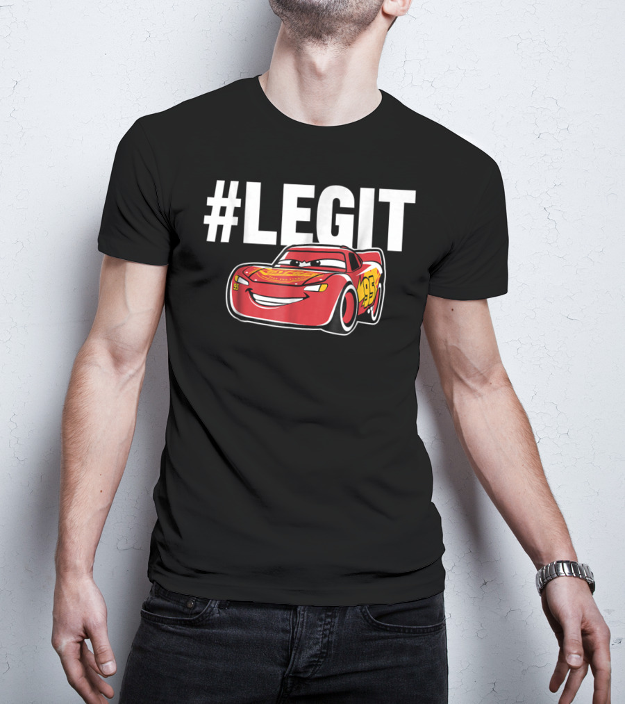 Legit Disney Pixar Cars 3 Lightning McQueen 95 T-Shirt