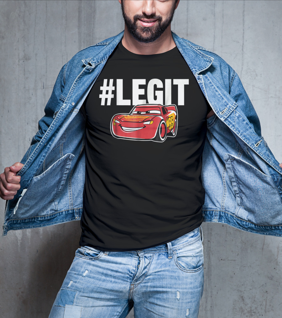 Legit Disney Pixar Cars 3 Lightning McQueen 95 T-Shirt