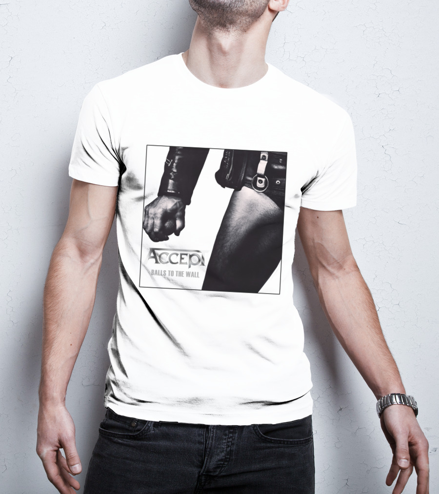ACCEPT Balls To The Wall Classic Rock Album Cover Image T-Shirt
