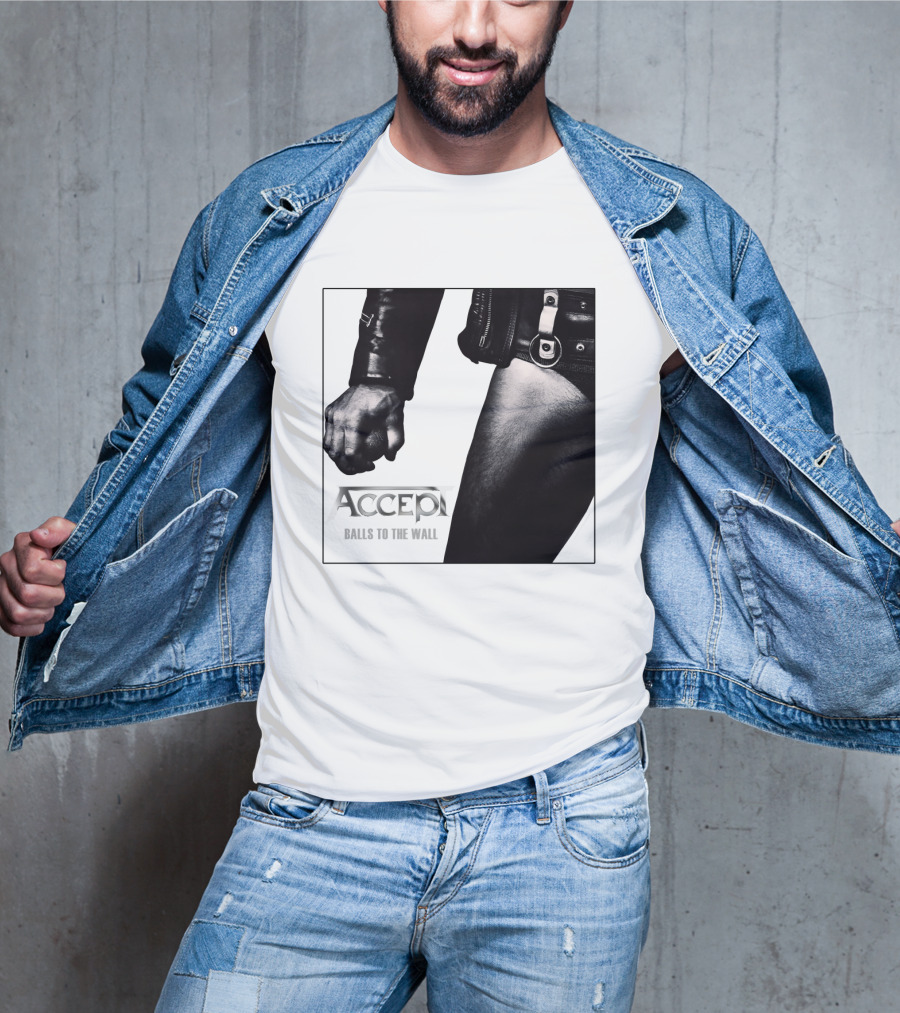 ACCEPT Balls To The Wall Classic Rock Album Cover Image T-Shirt