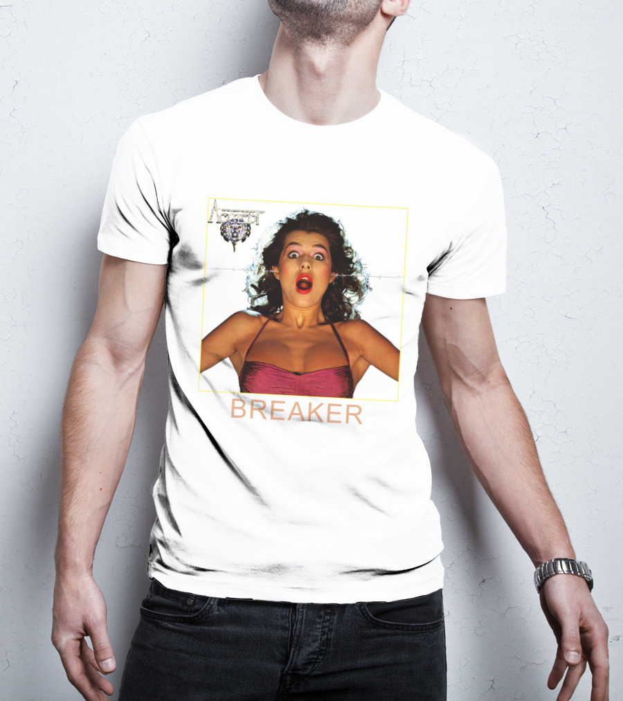 Accept Breaker Album Cover T-Shirt
