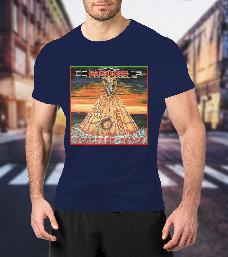 Hawkwind Electric Tepee Sunset T-Shirt