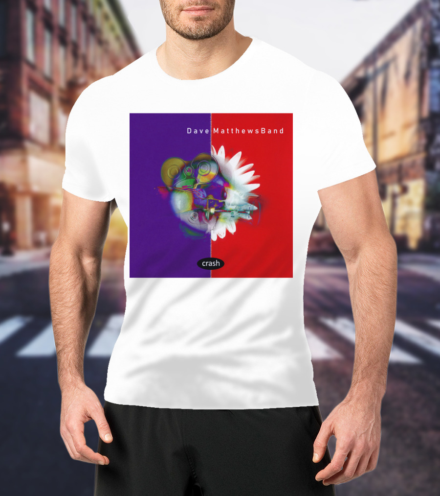 Dave Matthews Band Crash Album Cover T-Shirt