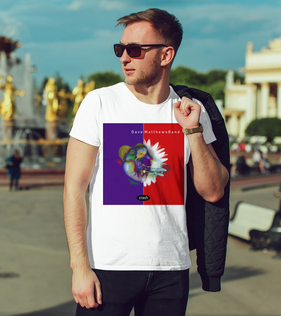 Dave Matthews Band Crash Album Cover T-Shirt