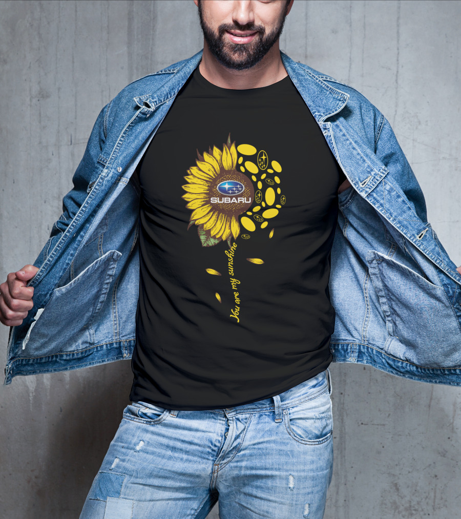 Subaru You Are My Sunshine Sunflower T-Shirt
