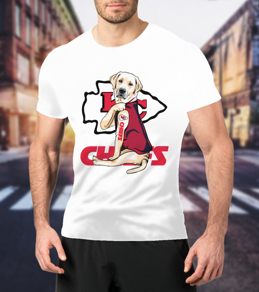 KC Chiefs Labrador Chiefs T-Shirt
