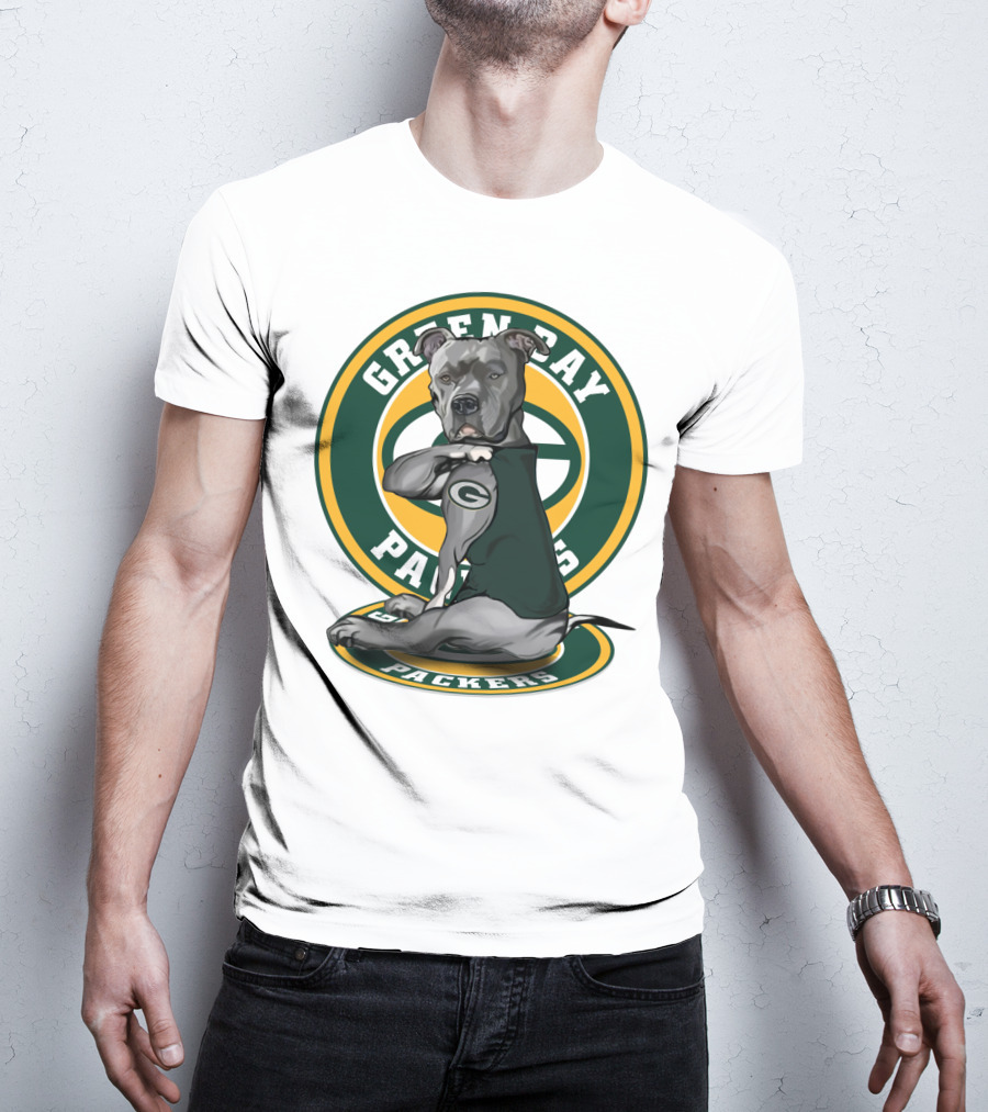 Green Bay Packers Pitbull T-Shirt